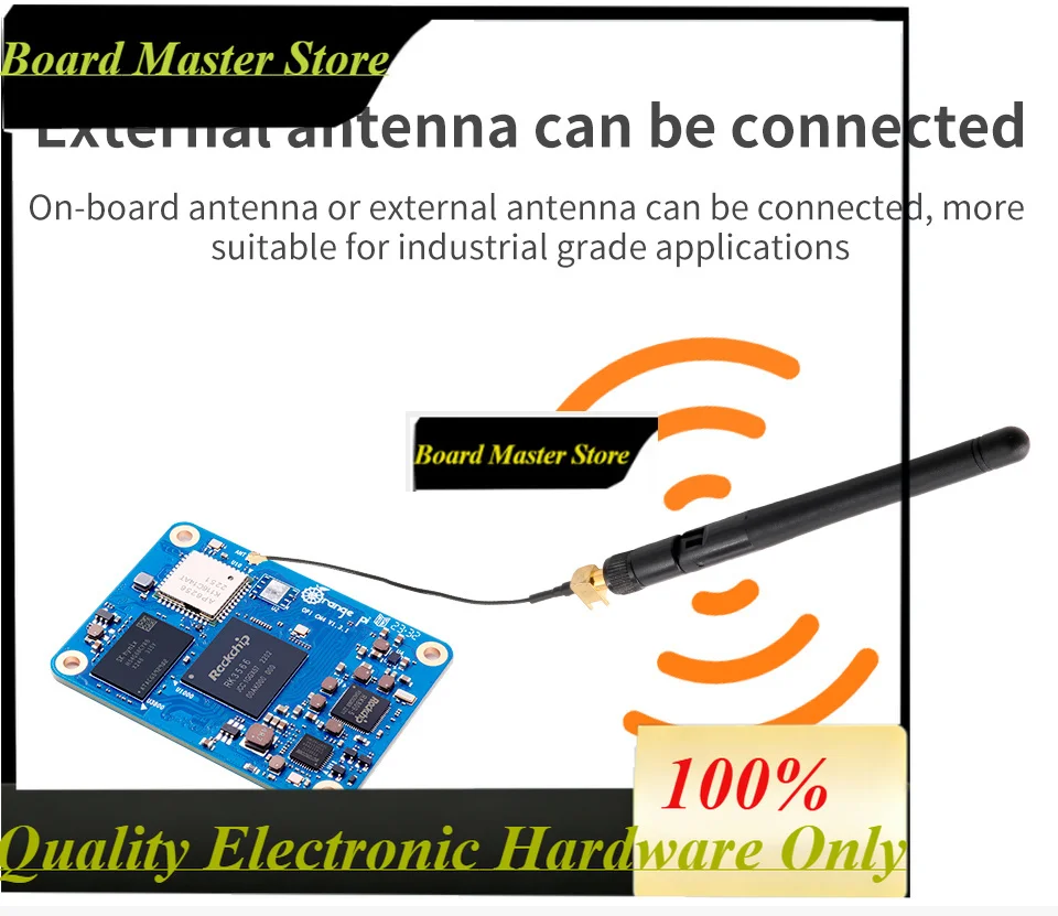 BoaMasMOrange Pi CM4 4GB RAM 32GB EMMC DDR4 Rockchip RK3566 Orange Pi Compute Module 4 WiFi Bluetooth BLE Orangepi CM4 Core Boar