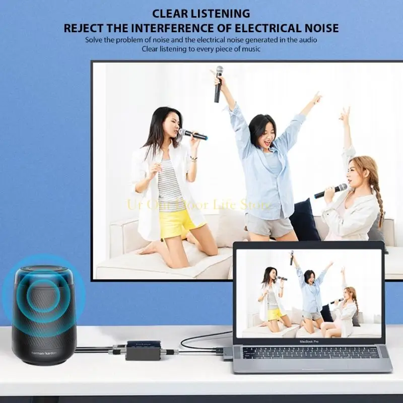 filtre-reduction-bruit-d'isolateur-bruit-sonore-77uf-filtre-bruit-d'isolateur-boucle-terre