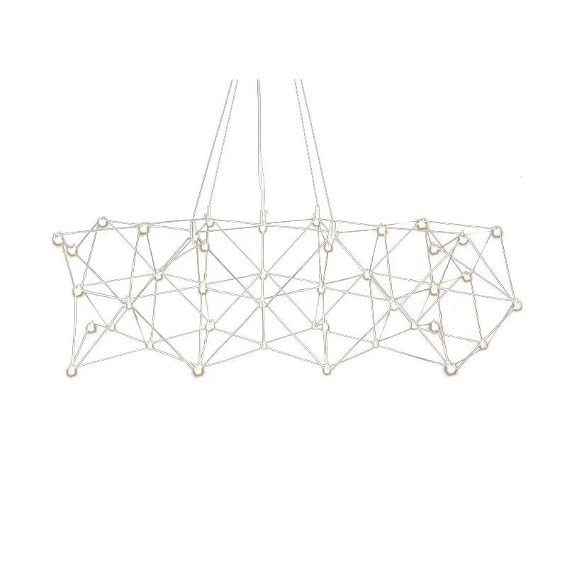 

Light cube chandelier, light luxury gypsy bar restaurant checkout page model room dandelion