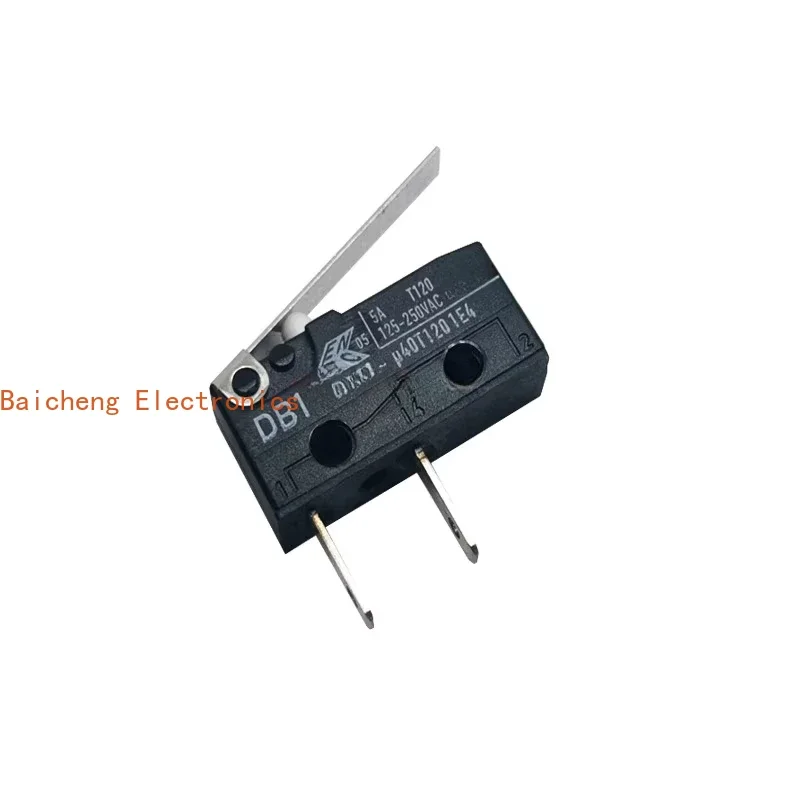 10PCS Micro switch DB1-B1LC, normally open, 2-pin, 6A, 21 handle length