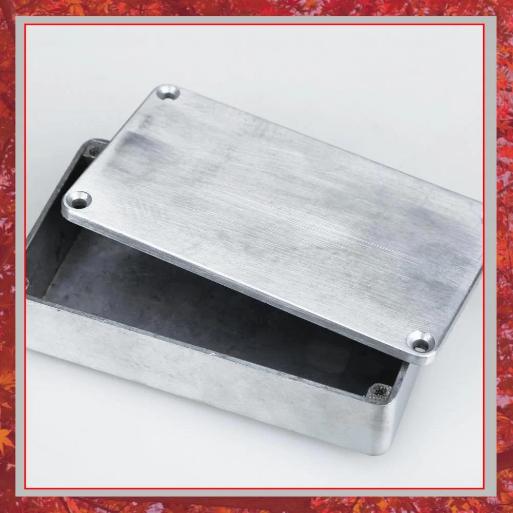 Aluminum Diecast Enclosure 1590B Style For Guitar Effect Pedal Case 112x60x31mm Metal Stompbox Box For DIY Pedal Projects