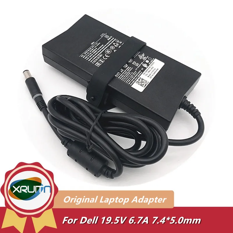 Genuine 19.5V 6.7A 130W Notebook AC Adapter Charger for Dell Inspiron 2310 5150 5160 15-7557 XPS M1710 LA130PM121 DA130PE1-00