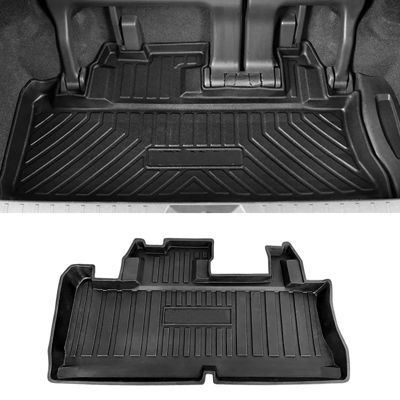 TPE Car Trunk Mat Waterproof Cargo Liner Black 3D Non-Slip Cargo Mat Car Floor Protection Mats Carpet For Toyota Sienna 2022 