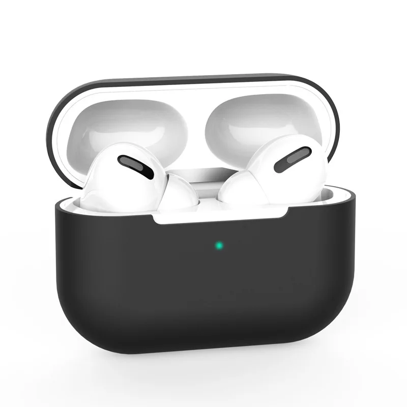 AirPods Pro用シリコンケース,Bluetoothヘッドフォン用耐衝撃ケース,保護カバー,スキンアクセサリー,第1世代