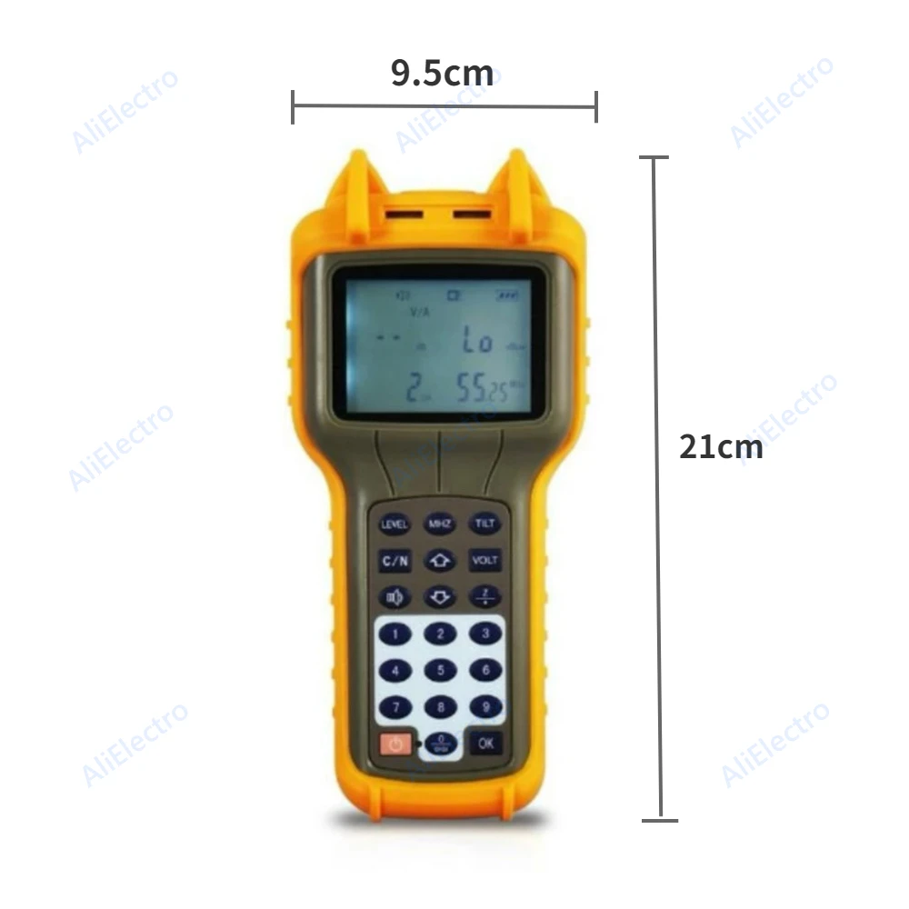 Imagem -06 - Catv Digital Signal Level Meter Ry-s110 46870mhz 5870mhz Cabo do Punho tv db Tester Analógico