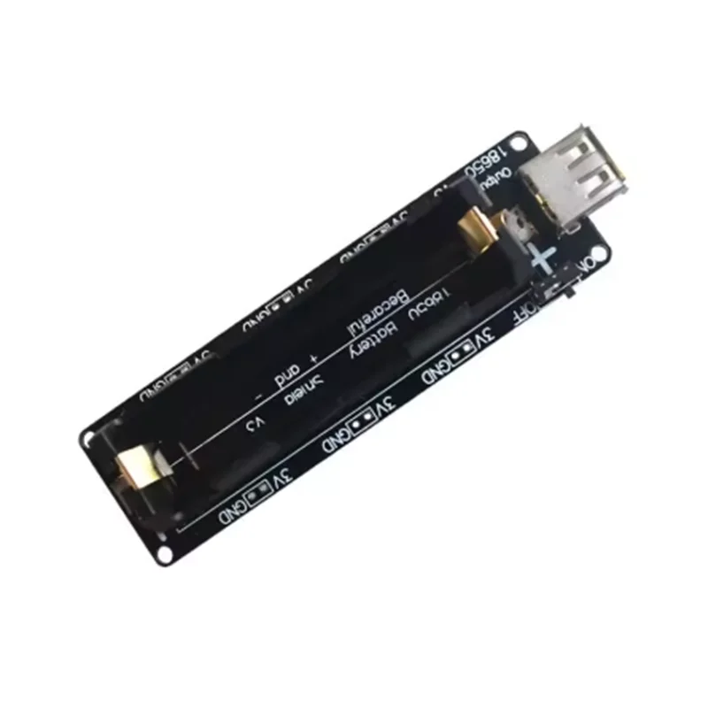 Two Voltage 18650 Lithium Battery Shield V8 Mobile Power Expansion Board Module 5V/3A 3V/1A Micro USB For Arduino ESP32 ESP8266