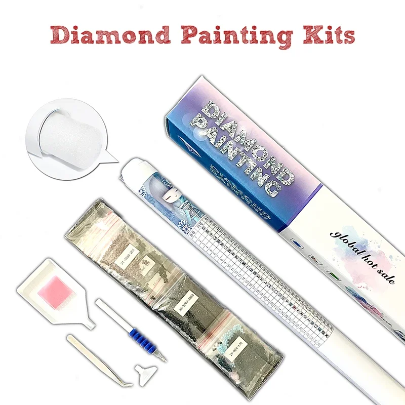طقم طلاء ماسي 5D DIY على شكل حيوانات قطة زرقاء كاملة مربعة ومستديرة تطريز ماسي بغرز متقاطعة فسيفساء ماسية ديكور منزلي فني