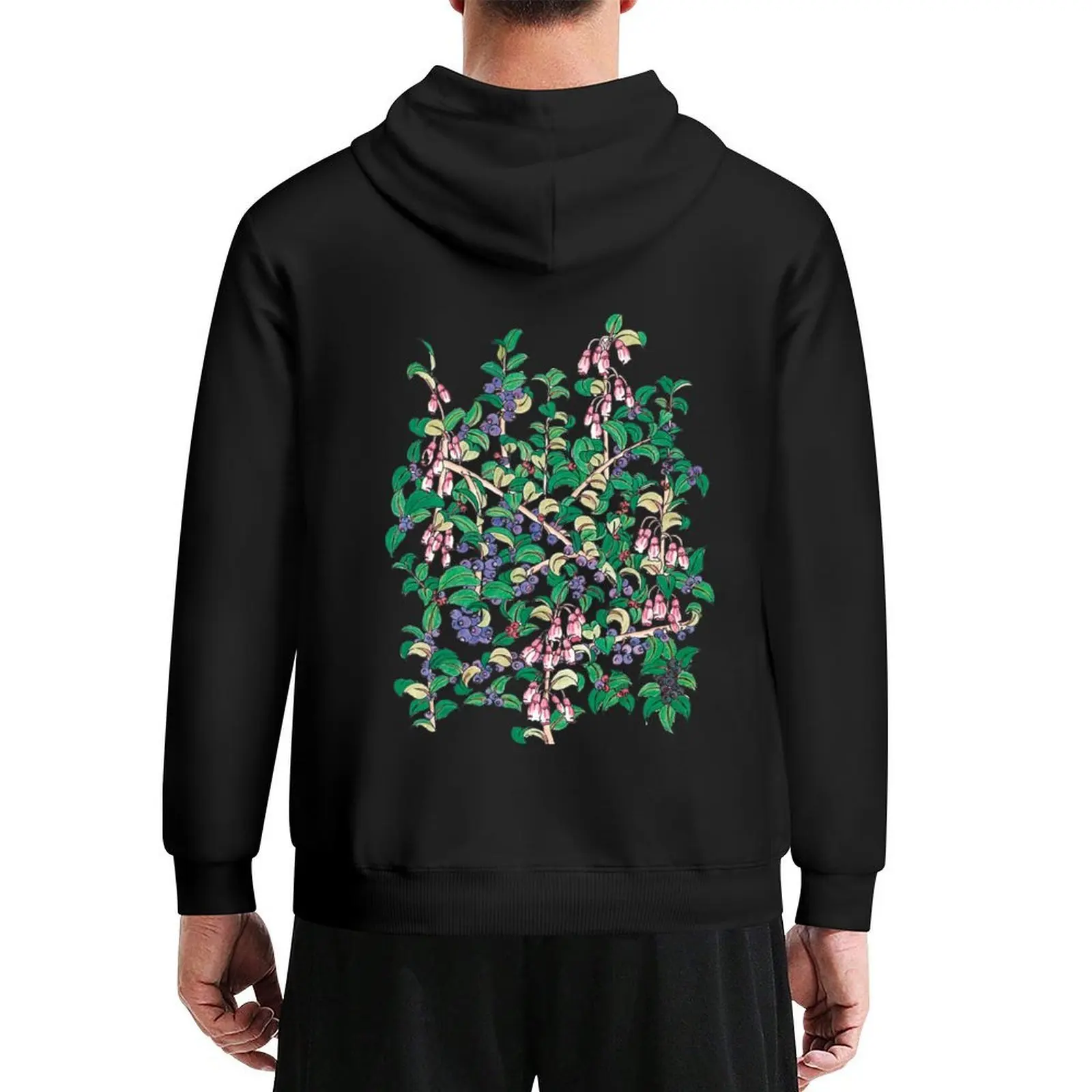 

Evergreen Huckleberries Hoodie anime clothes men's winter sweater men's coat blouse tracksuits