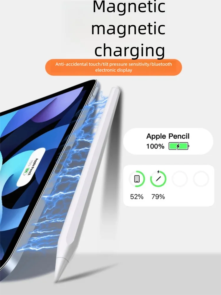 Ifaceall Pencil For Tablet With Wireless Charging Stylus For iPad Accessories Tilt Pen for iPad / Mini / Por iPad Pencil