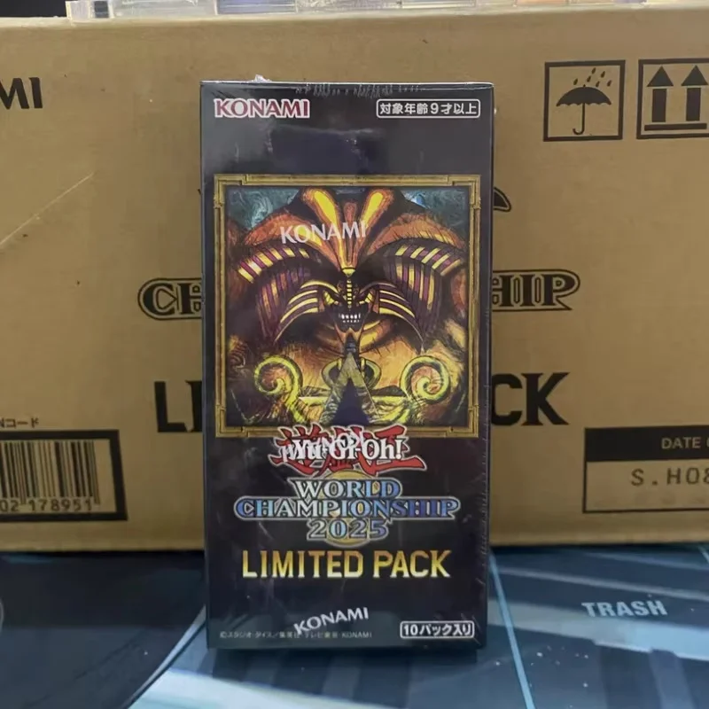 

New Sale Genuine In Stock Yugioh Wcs2025 World Championship Limited 2025 Japanese Version Pack Battle Cards Surprise Gift Toys