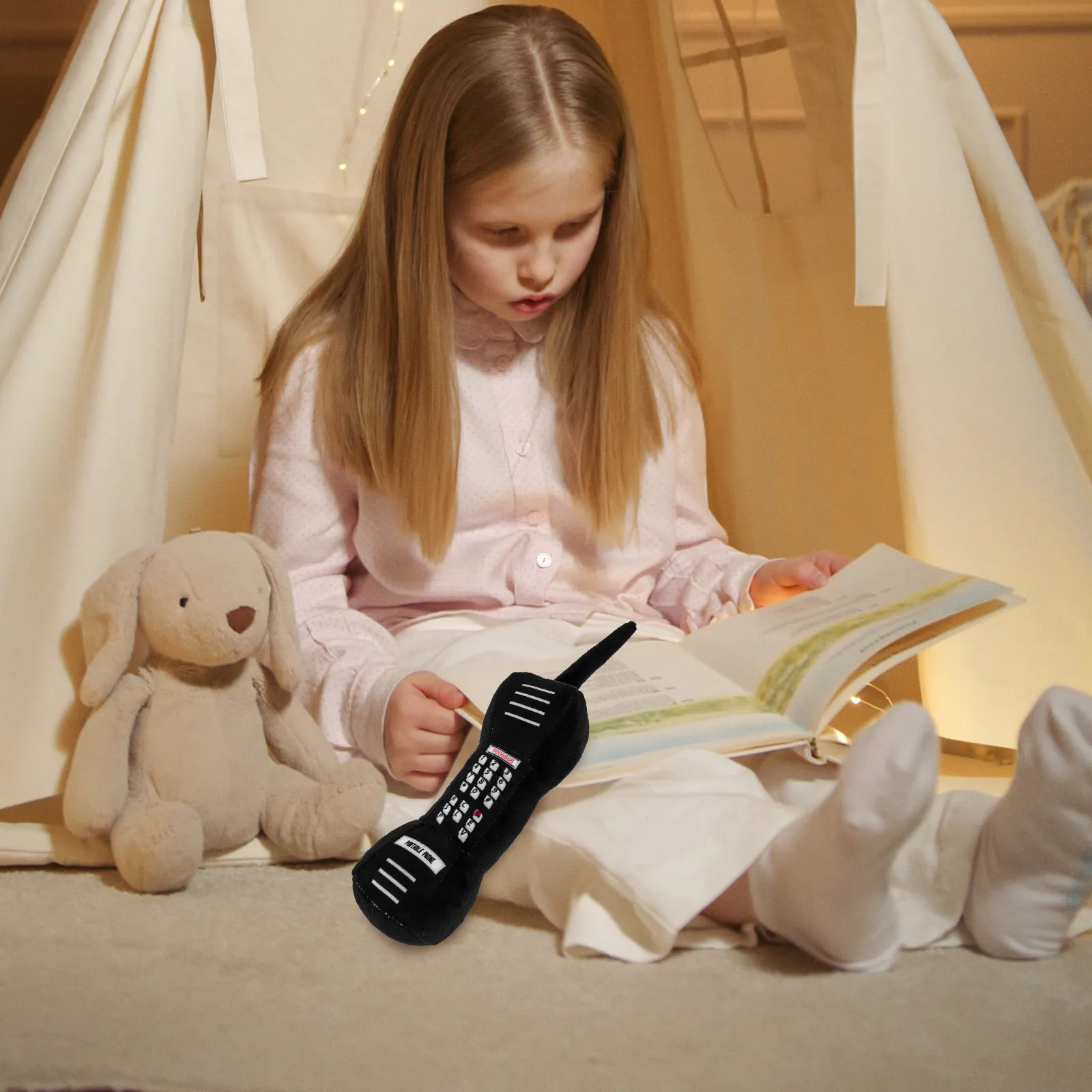 

Realistic Cellular Phone Imitation Soft Comfortable Filled Mobile Phone Plaything Kids Gift Cellphone Cellphone