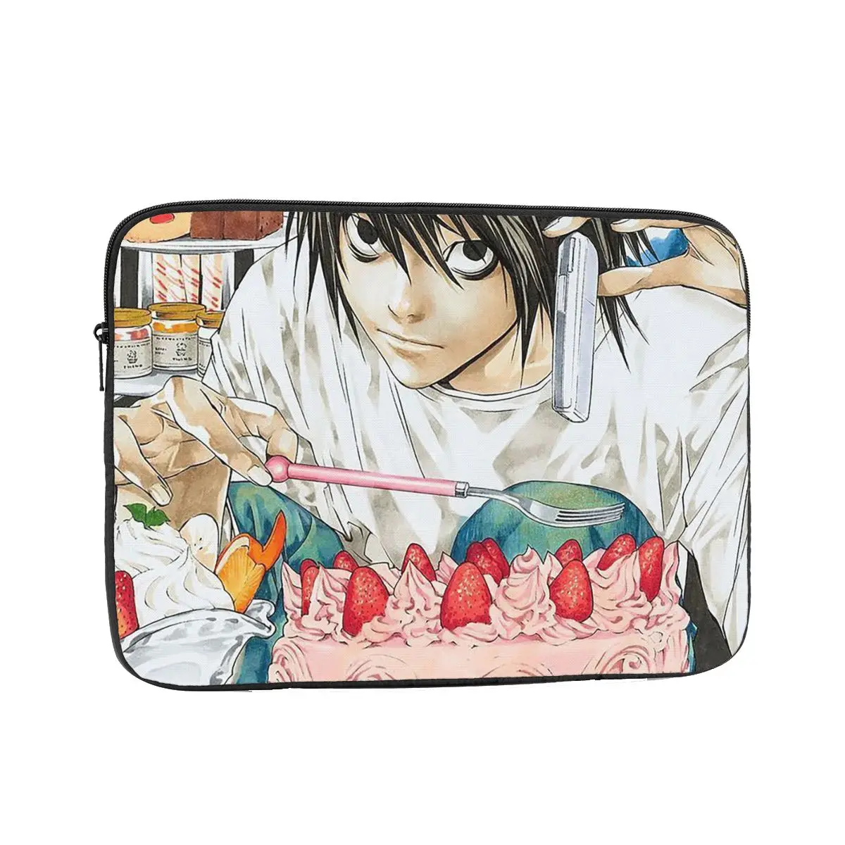 Deaths Notes Ryuk Anime Notebook Laptop Bag Case Pouch 10 12 13 15 17 Inch For Macbook Air Pro Tablet Shockproof Case Bag