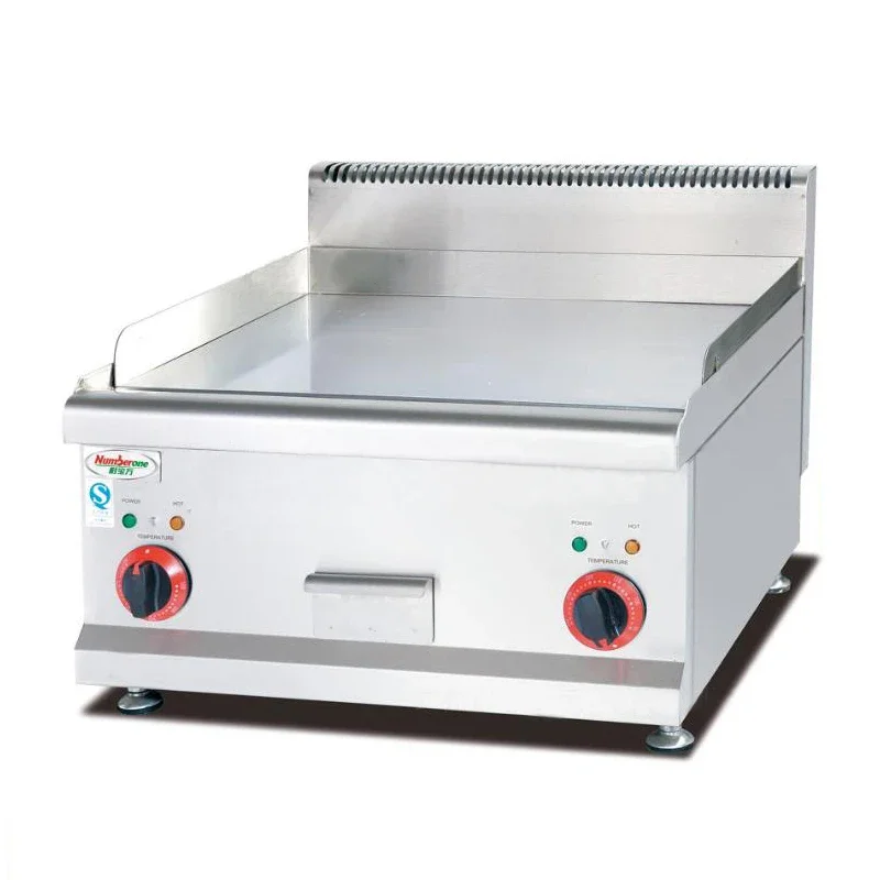 

Electric Griddle Commercial Electric Frying Equipment Table Type Electric Flat Grilling Furnace for Steak