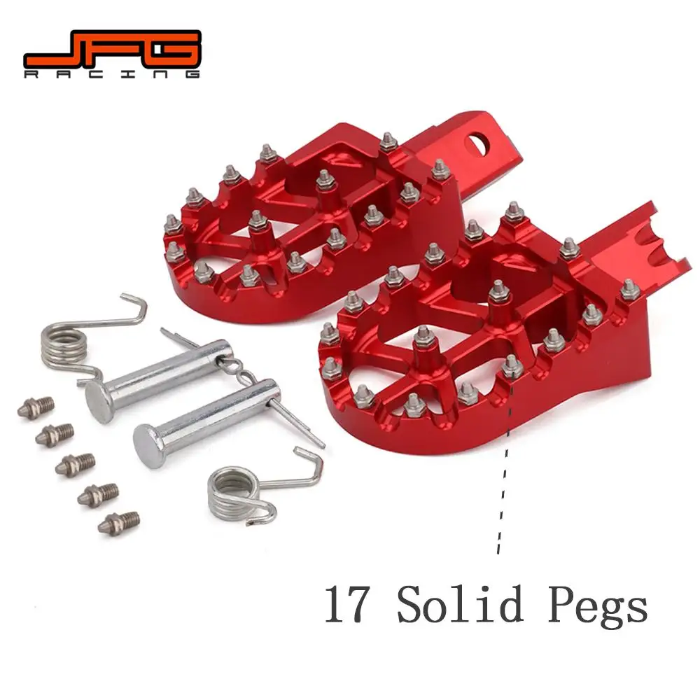 Repose-pieds CNC colorés universels pour moto, repose-pieds pour HONDA CRF Poly 50 70 110 M2R SDG DHZ SSR KAYO Pit Bike