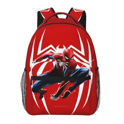 Spider Man For Girls Boys Large Capacity Student Backpack Lightweight waterproof Backpack 17inch