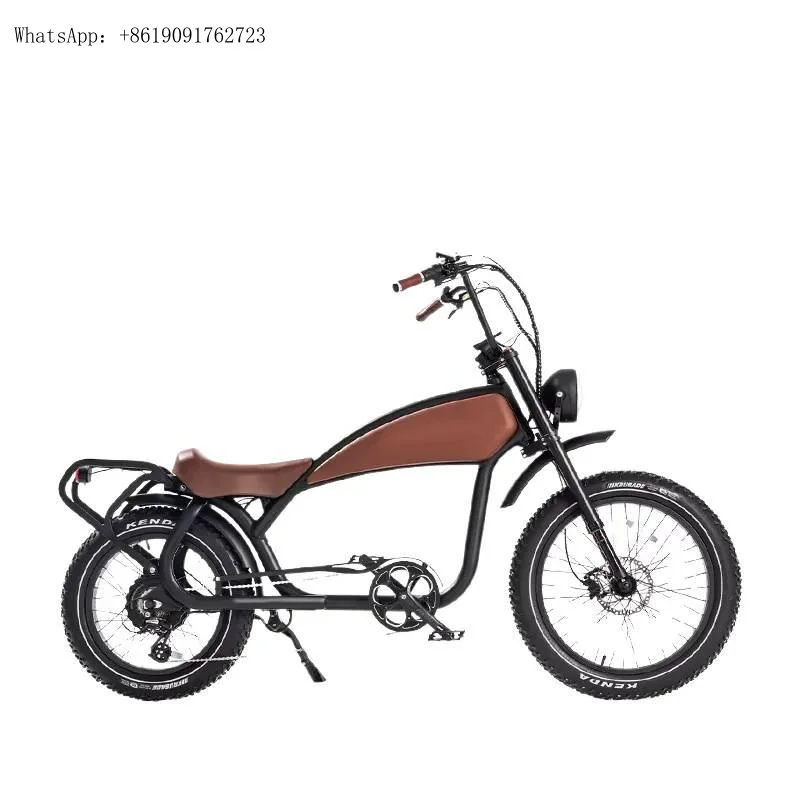 

Clrak Retro High Endurance Electric Mountain Bike with 48v 1000w Brushless Motor Poweul Lithium Battery Disc Brake System