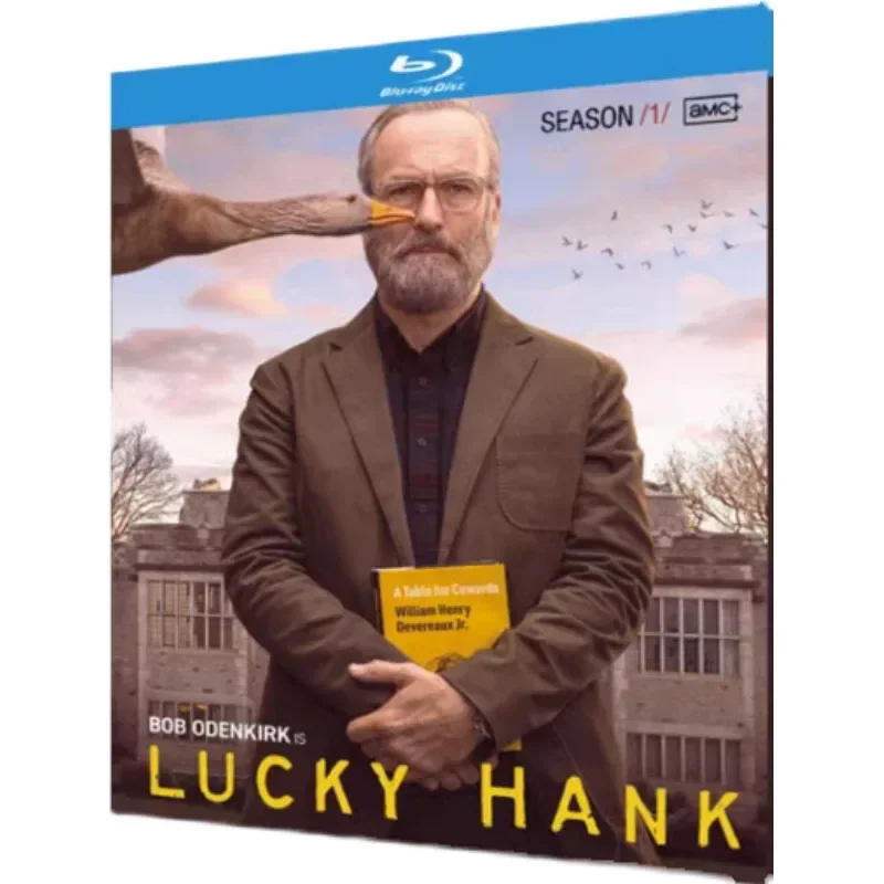 

Blu-ray Ultra HD American Drama Lucky Hank Season 1 BD Disc CD Box Chinese and English Traditional Subtitles