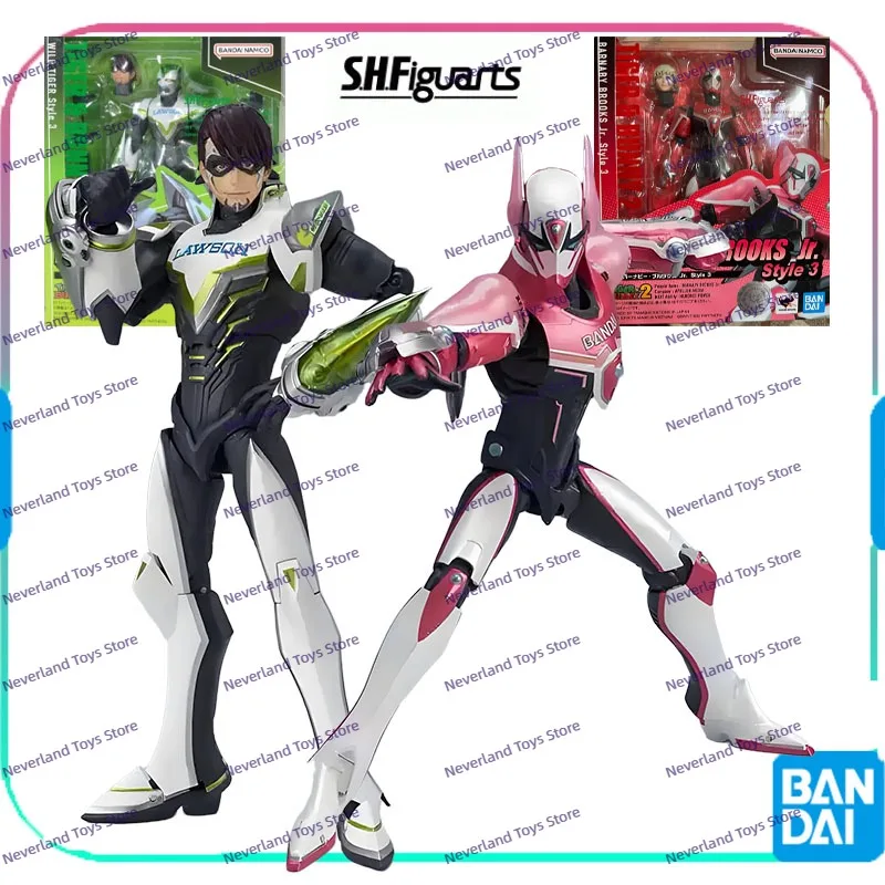 

Bandai оригинальная серия SHF аниме-фигурка WILD TIGER BARNABY BROOKS, экшн-фигурки, игрушки для мальчиков/девочек/детей/Рождественский подарок