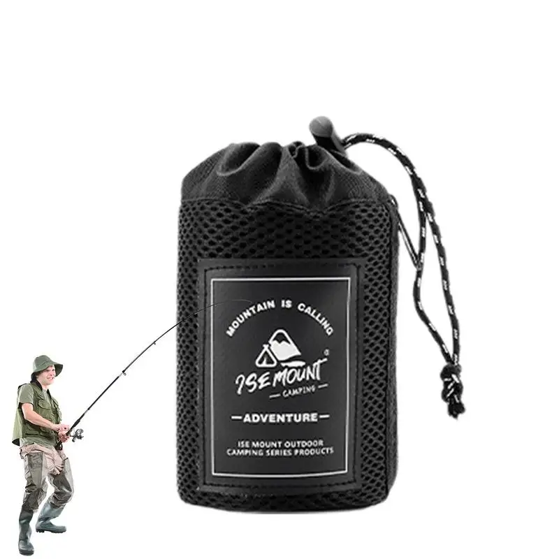 Camping Tool Drawstring Bag Protective Pouches Foldable Travel Storage Bags Drawstring Closure Thick Travel Storage Bags For