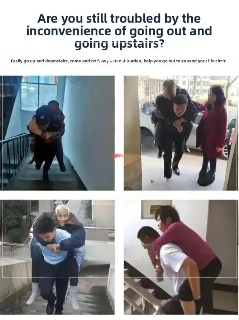 

For The Elderly To Go Up and Down The Stairs Intelligent Light Step Crawler Stair Climber Electric Stair Climbing Wheelchair