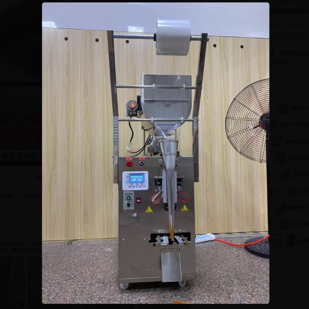 Máquina envasadora de líquidos de pasta de salsa completamente automática, mermelada, miel, salsa de tomate, máquina envasadora de salsa de pato asado