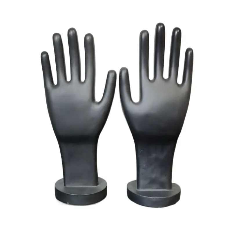 Plus Size Male Mannequin Hand Model for Industrial Outdoor Labor Protection Gloves Display - One Pair 3 Colors Available