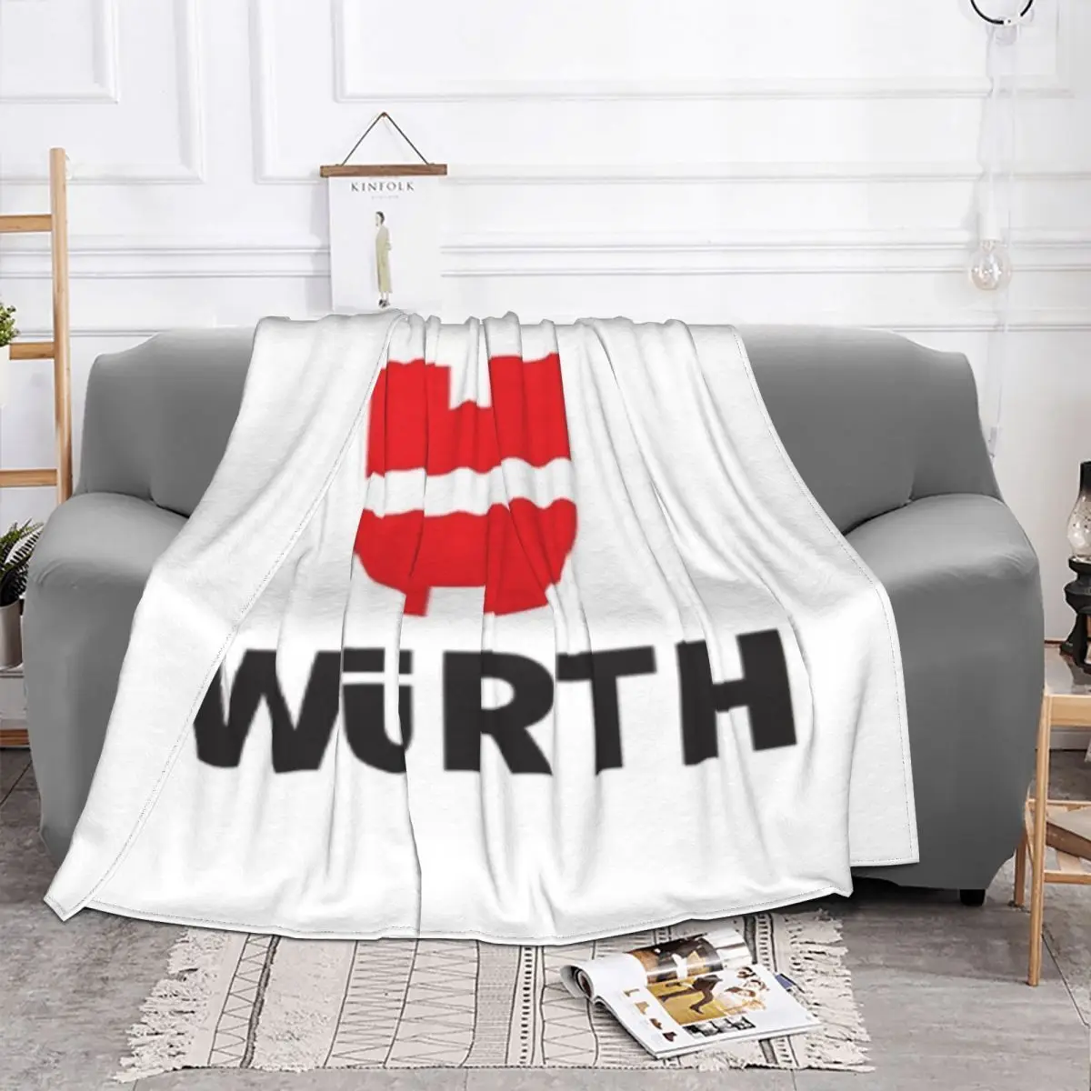 Wurth 116 Quilt Knee Blanket Custom Blanket Personalized Throw Blanket