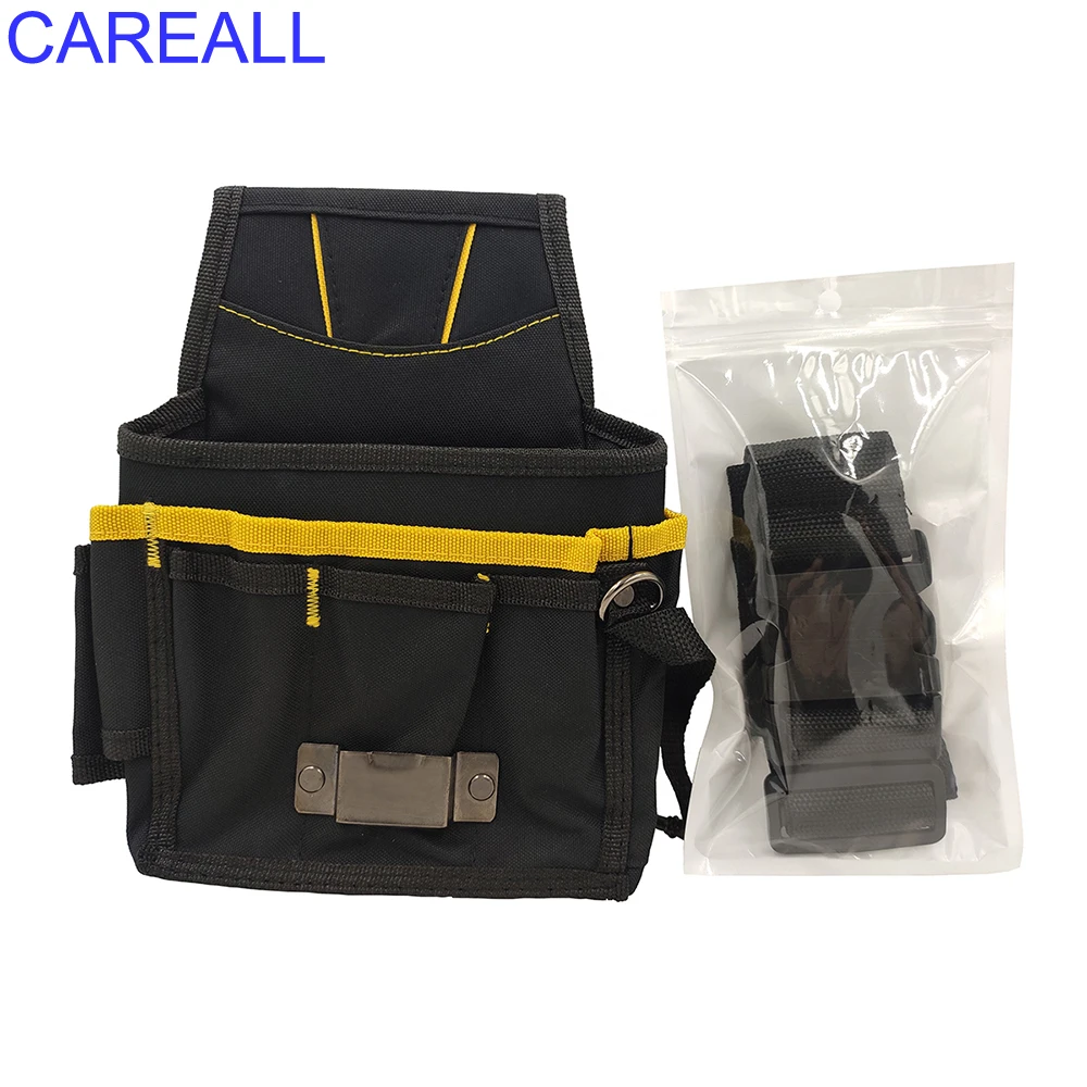 CAREALL Multi-Function Tool Bag Organizer for Vinyl Car Wrap Tint Squeegee 600D Oxford Cloth Multi-Pocket Waterproof Storage Bag