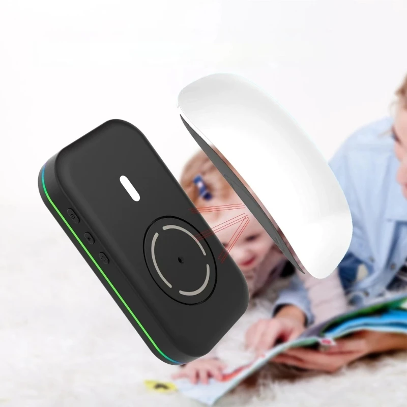 YYDS 1PCS USB Mouse Jiggler Mouse Mover com LED Mouse agitando para despertar o computador