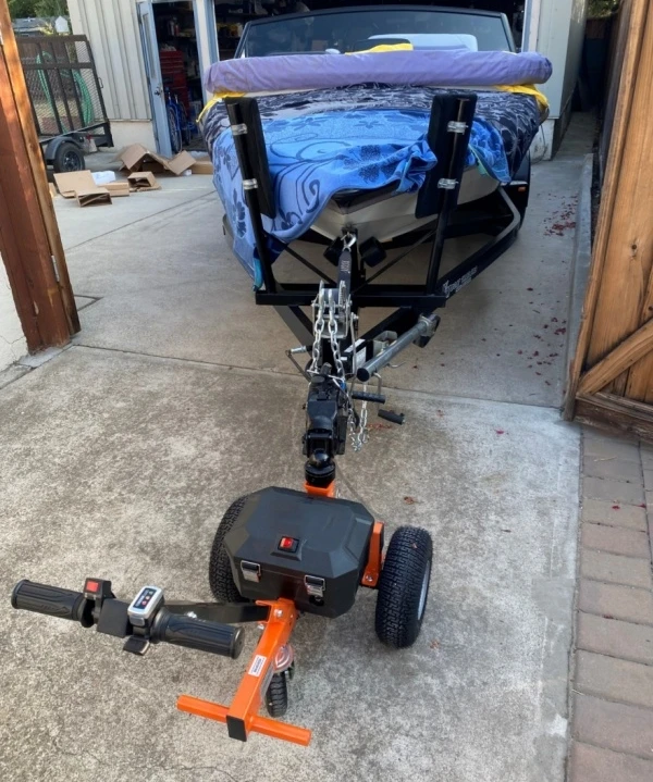 Electric Trailer Dolly Utility Dolly for Easy Pulling RV Yacht Aircraft Camper Caravans Trailer Trolley view 4