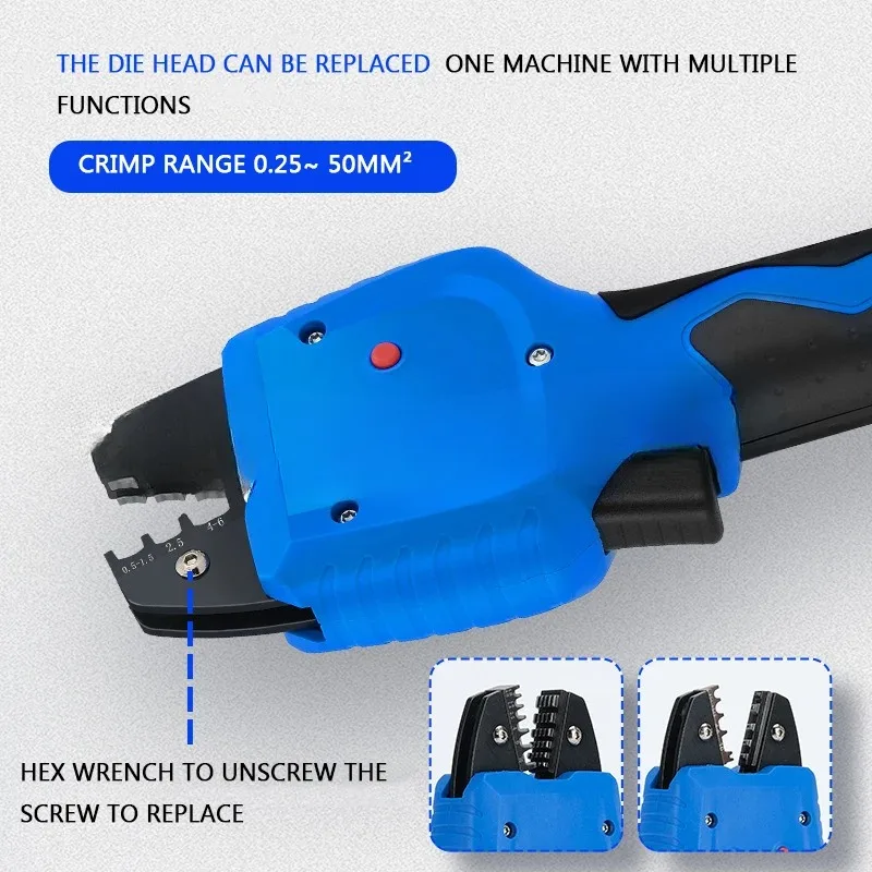 Electric hydraulic pliers terminal crimping pliers electric crimping pliers ZC-B50KM cable crimping device