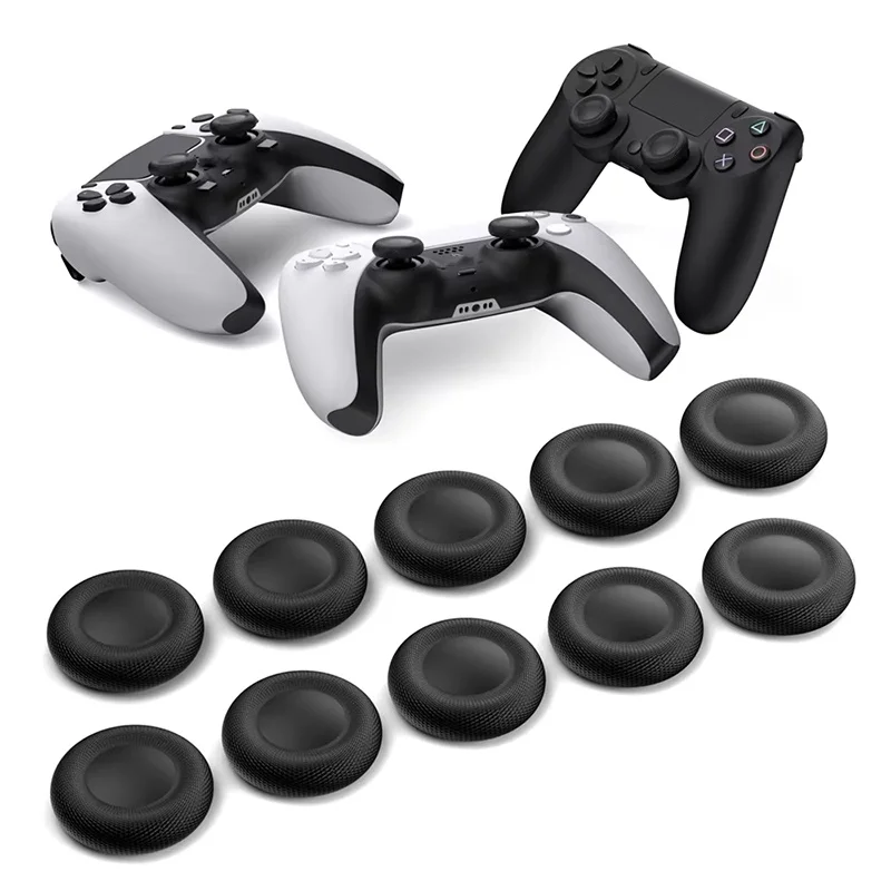 Für PS5/PS4 Controller Daumengriff-Kappen Rutschfeste Joystick-Abdeckung Rutschfeste Silikon-Stick-Kappen Schützende Ersatzkappen Zubehör