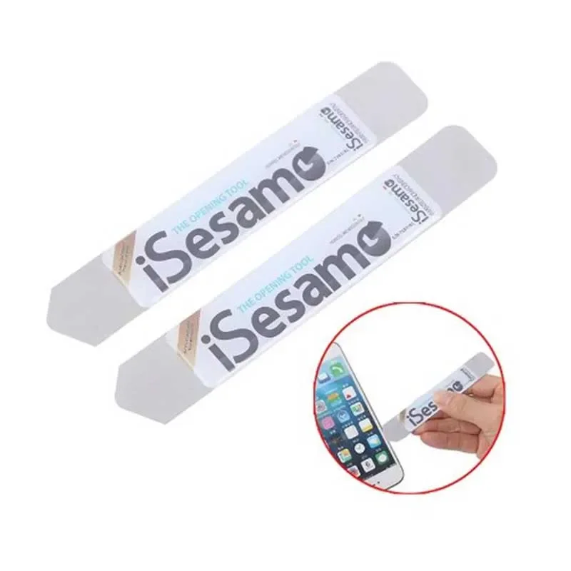 2 Herramientas de Apertura de Acero Inoxidable, Palanca Fina para Pantallas de Celulares y Tablets, para Samsung iPhone iPad 2