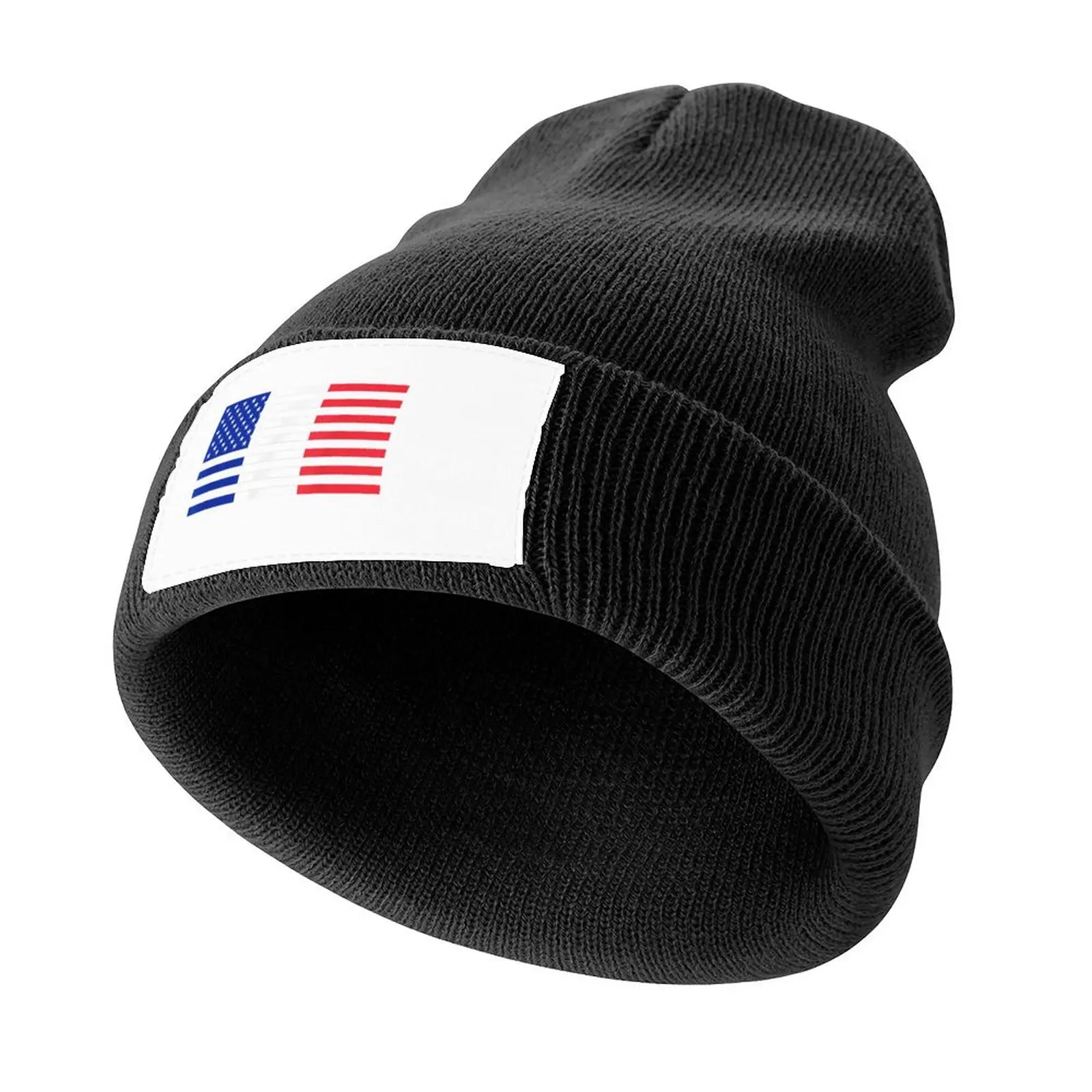 Camiseta con bandera americana francesa, camiseta del orgullo de Estados Unidos, gorra tejida, protector solar, gorro nuevo, sombrero para el sol para hombres y mujeres