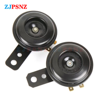 72V 60V 48V 36V 24V 12V 6V Scooter ebike Horn Motorcycle Electric Horn Kit 105Ddb 110db Super Loud Basin Horn Speaker Waterproof