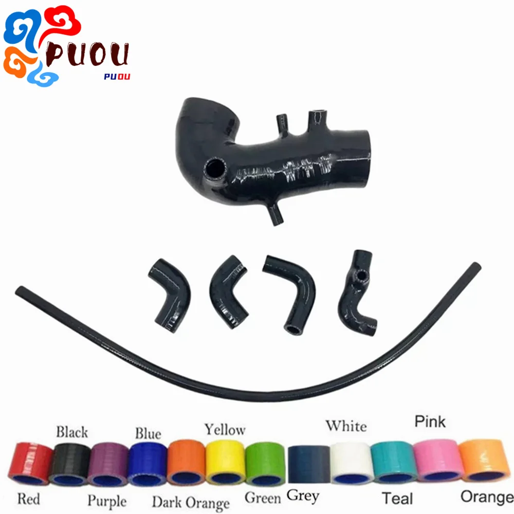 تناسب مجموعة خرطوم مدخل السيليكون الشاحن التربيني Porsche 944T 944 Turbo AFM