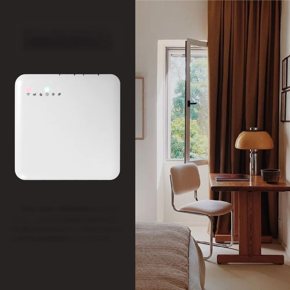 For zigbee Smart Radiator Thermostat Featuring Holiday ECO Programming Antifreeze Comfort and Manual Operation Modes