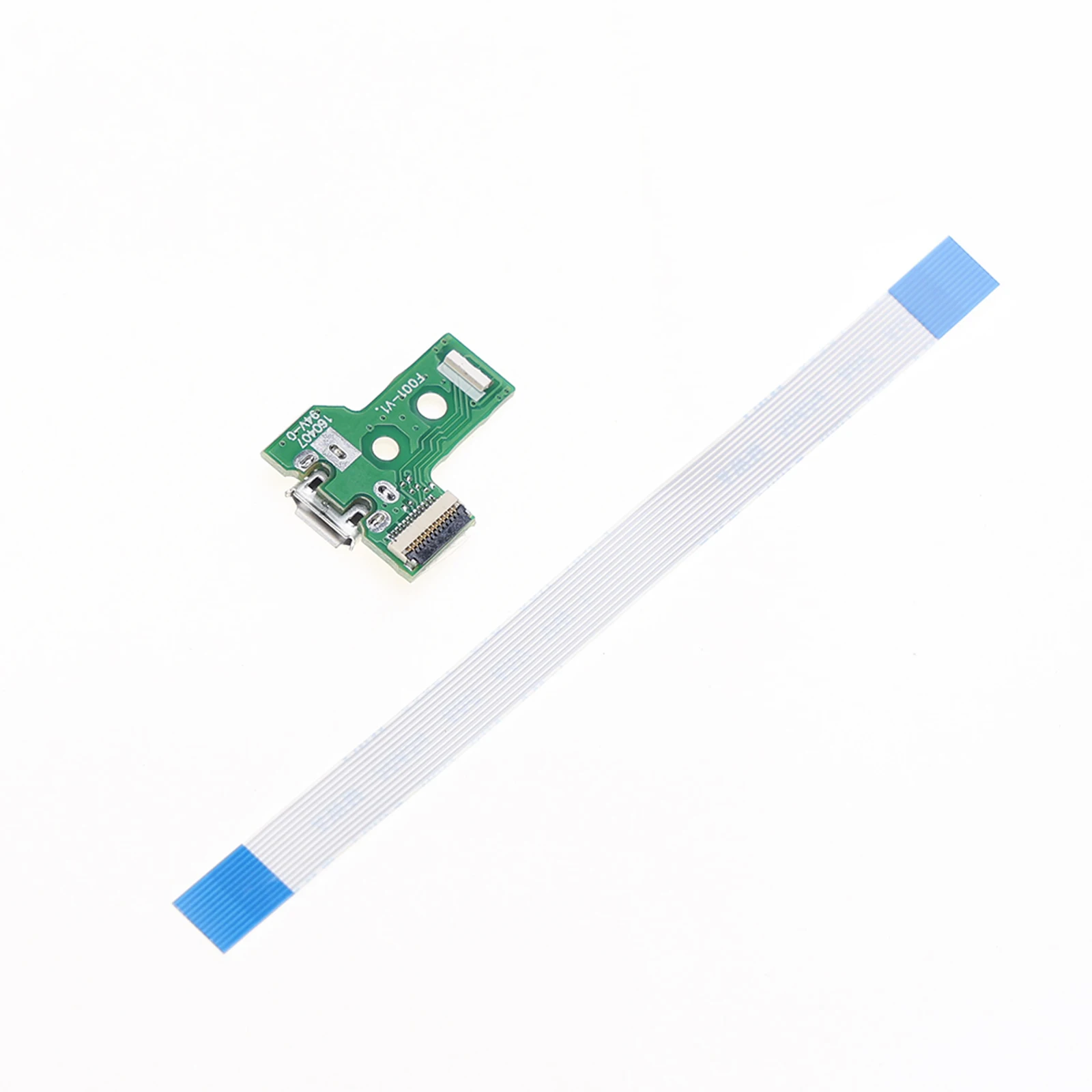 

1set USB Charging Port Socket Board Charger Board for PS4 Controller JDS-030 12 Pin Flex Ribbon Cable