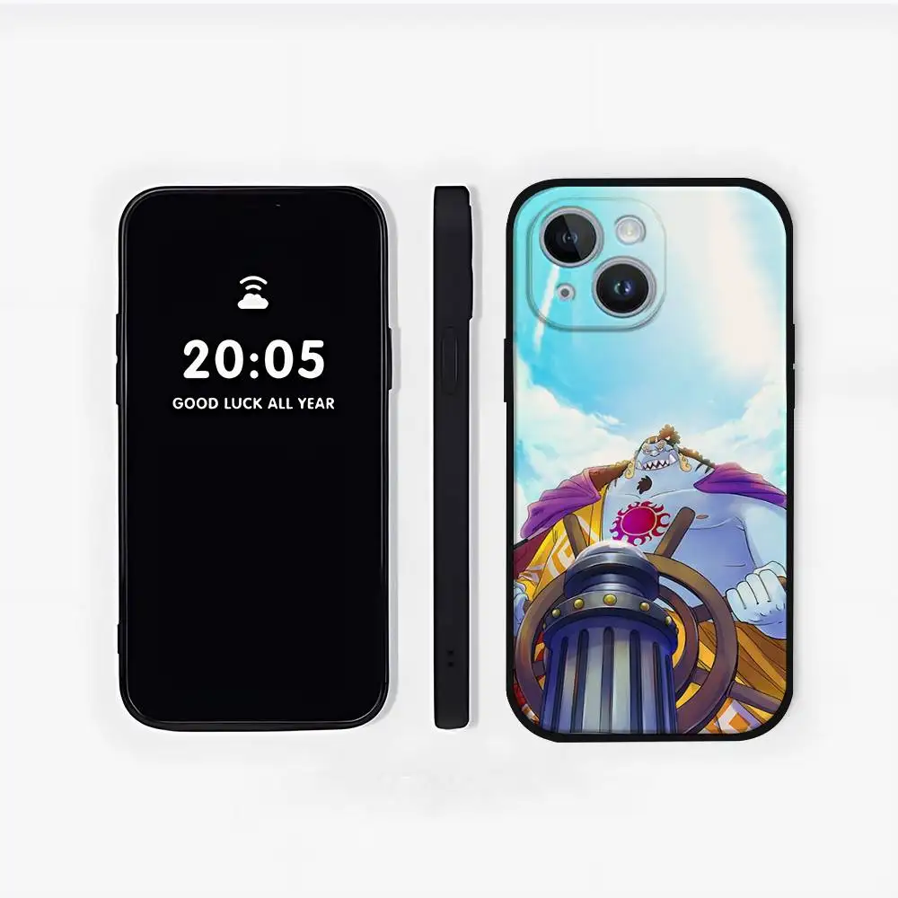 Cool J-jinbei Phone Case For IPhone 17 16 15 14 13 12 11 X XR XS Plus Pro Max Mini Soft Black Cover