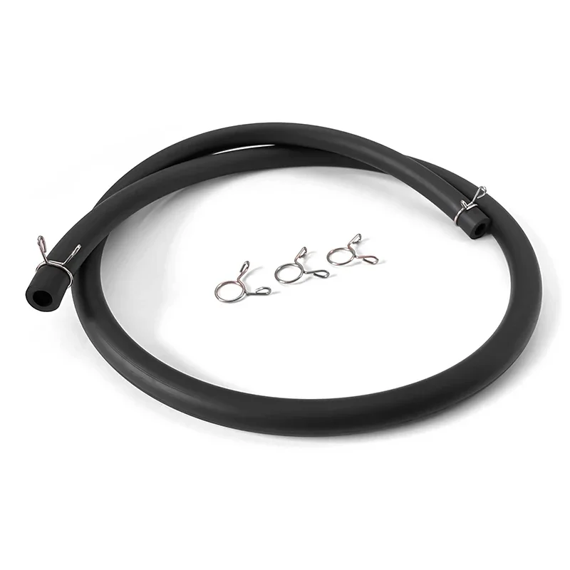 Gas oil fuel transfer hose with 5 mm inner diameter and 8 mm outer diameter available in 50 cm 1 m or 3 m lengths made from dura