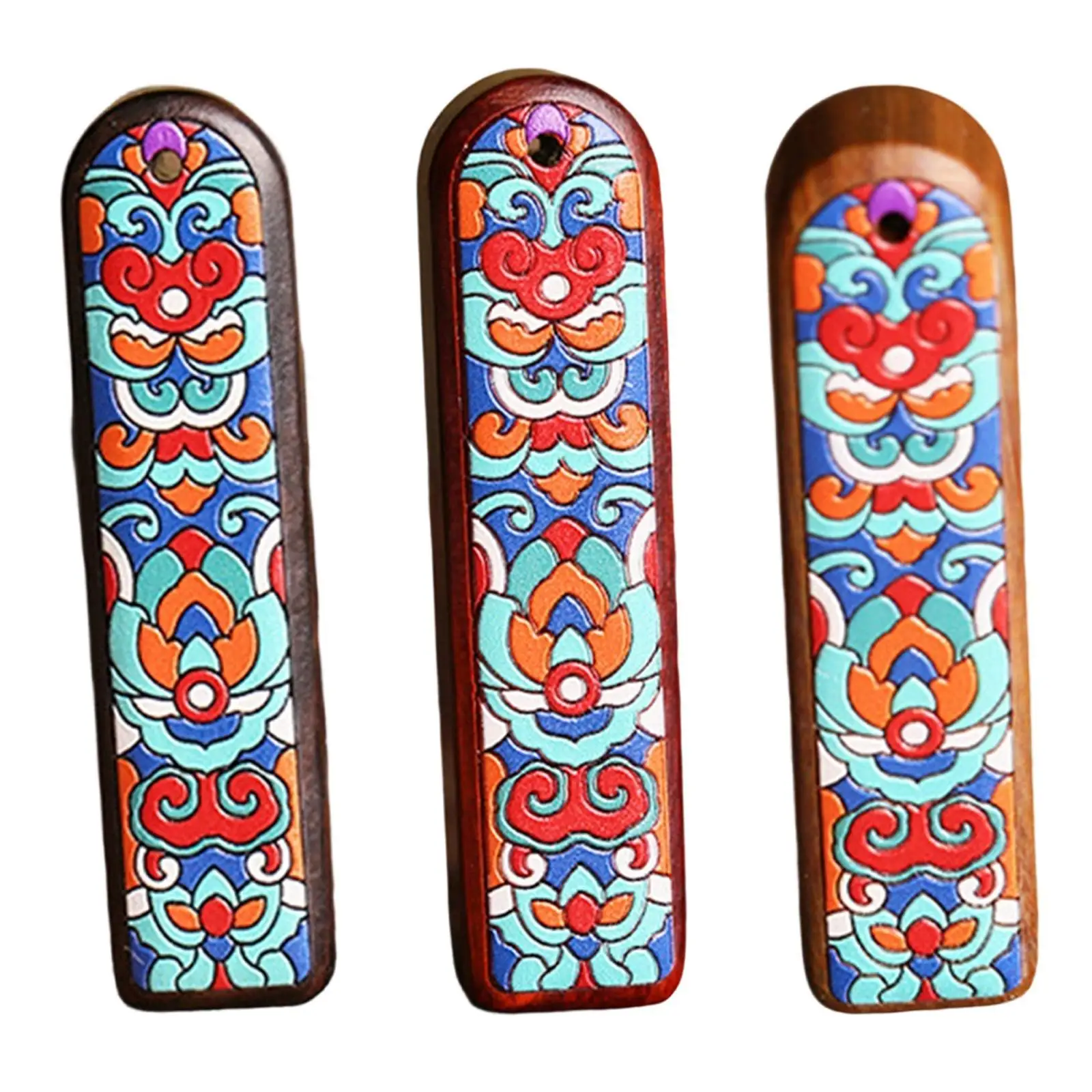 Изысканный кулон с резьбой по дереву из черного дерева, подвесной брелок, универсальное украшение, роскошный аксессуар Cherry Pingente для сумки или ожерелья