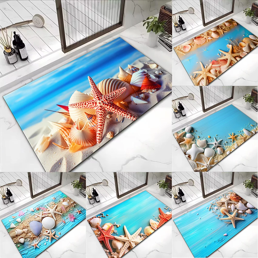 Home decoration bedroom door floor mat bathroom absorbent mat house living room living room entrance entrance carpet