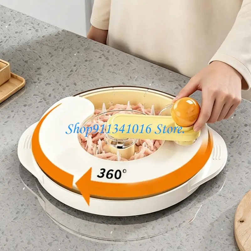Practical Plastic Grinders Tool For Preparing Pet Treats And Human Using Safe No Piercing Spikes Design