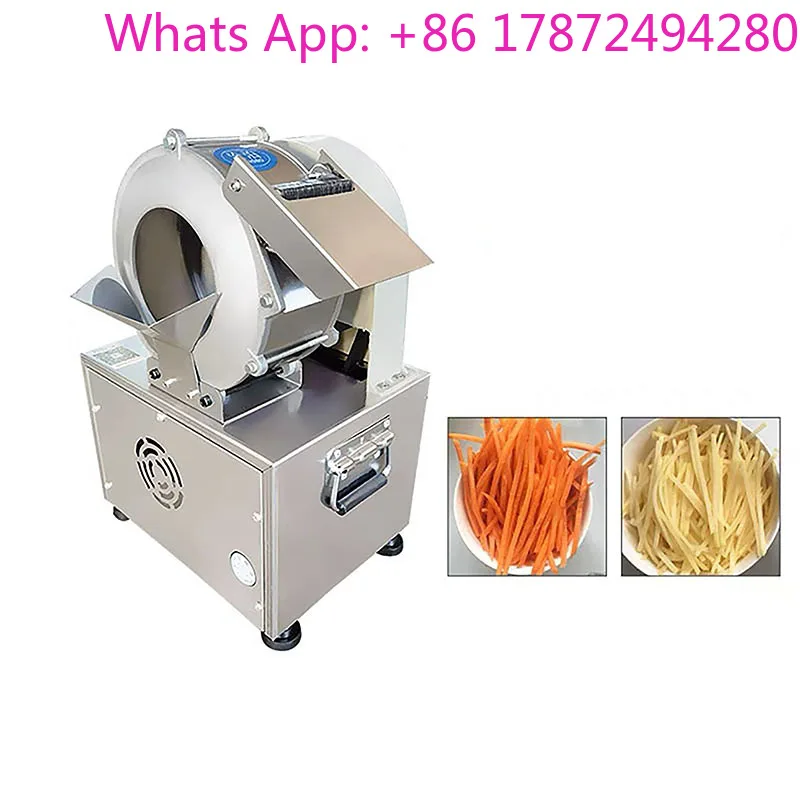 Heavy       Electric Vegetable Shredder Slicer Commercial Potato Radish Carrot Cutting Machine