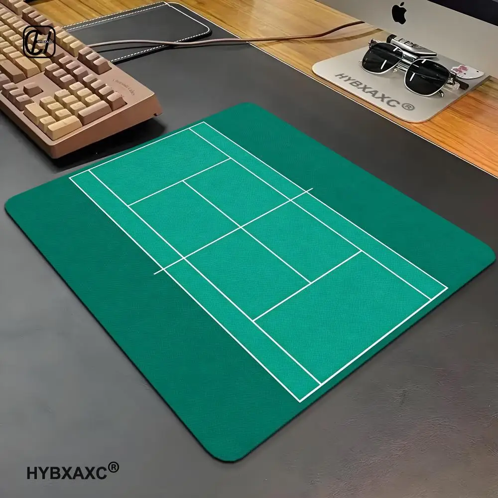 32x28cm Tennis Court Design Small Mouse Pad Laptops Mousepad Gamer Carpet Keyboard Mat Desk Protector Anime Cartoon Mousepads