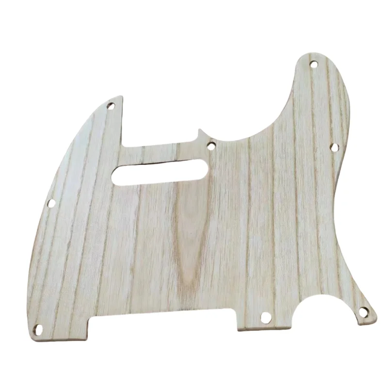 

8-луночная новая гитарная накладка/защита для медиатора прозрачного дерева, лучшее изготовление из массива дерева