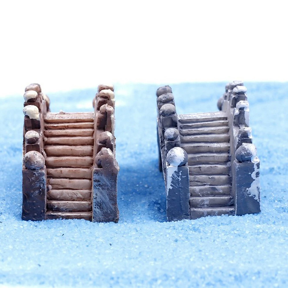 

Palace Style Resin Miniature Bridge For Terrarium Plant Pot Decor Micro Garden Diy Fairy Landscape Ornament Home Decor