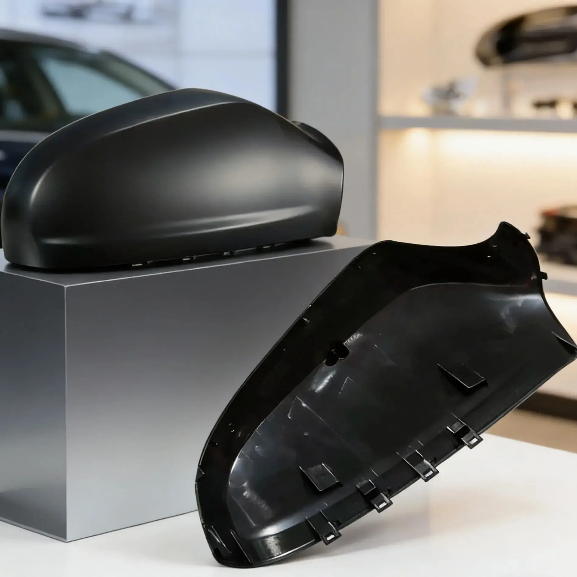 

Car Left & Right Rearview Mirror Cover For Vauxhall & For Opel Astra H Mk5 2004-09 Door Wing Mirror Covers Exterior Parts