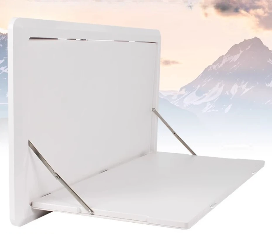 Outdoor With Lights Folding Plastic External Tilt Dining Table Shelf With Lock Apply To Motorhome Caravan Accessories