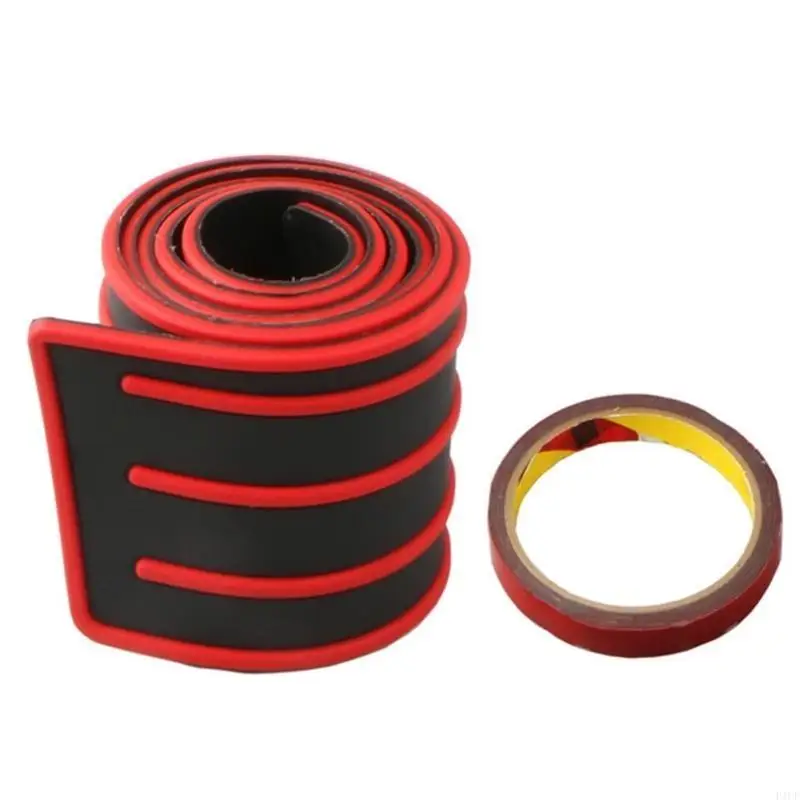 F1CF Door Entry Trim Rear Door Guard Strips Car SUV Trunk Door Sill Protector